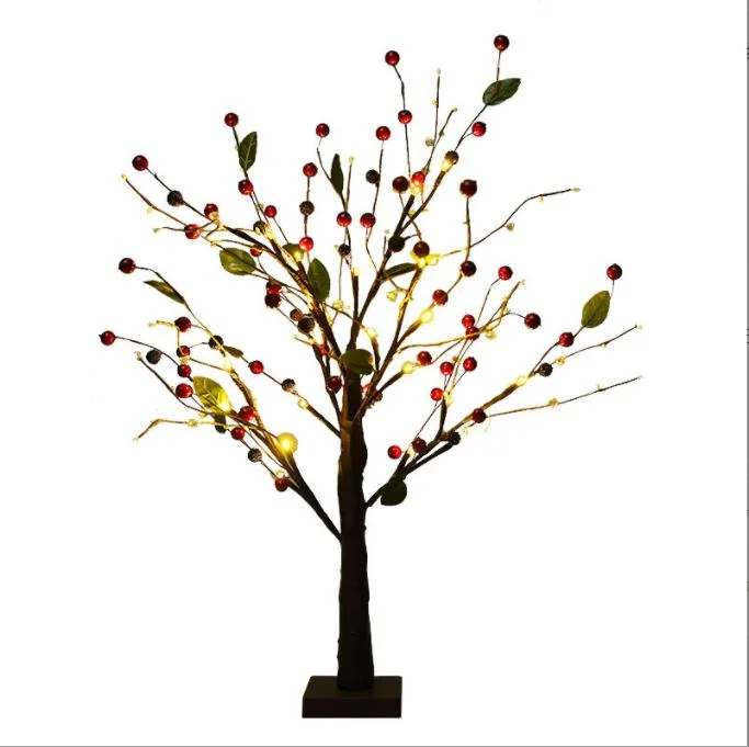 Tree Lights LED Thanksgiving Layout Landscape Modeling Luminous Tree Christmas Party Interior Scene Home Decoration Lights