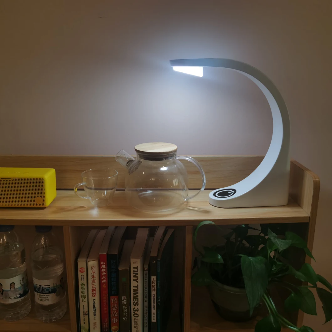 Study LED Desk Lamp with USB Charging Port, Reading Light, Table Lamp