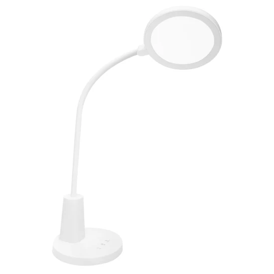 Lampe de table pour bureau d'étude LED avec port de charge USB