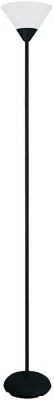 Lampadaire torchère 1 bâton lumineux, noir