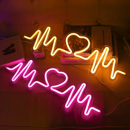 Scène de mariage Décoration Instagram Styling Neon Light