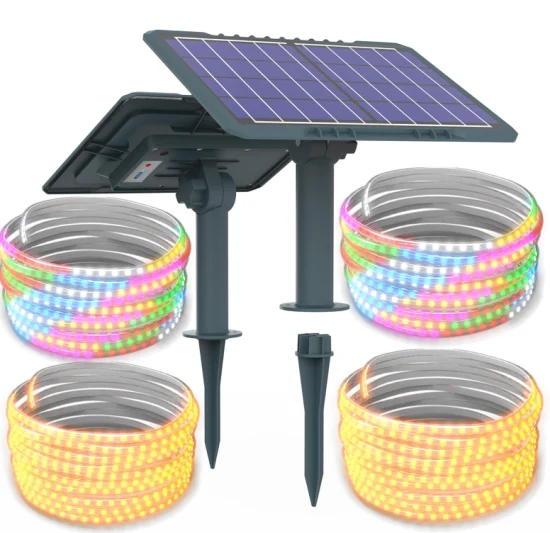 Yaye Solar Factory Fournisseur 50W 5m Haute Qualité Extérieur Étanche IP65 Bande LED Couleur Unique Jardin Noël Vacances Paysage Fabricant De Lumière Décorative