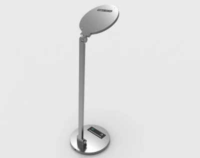 Lampe de table à LED Lampe de bureau en aluminium pour les yeux Lampe de lecture super lumineuse de 860 lm avec 8 modes d'éclairage à interrupteur tactile à gradation de niveau